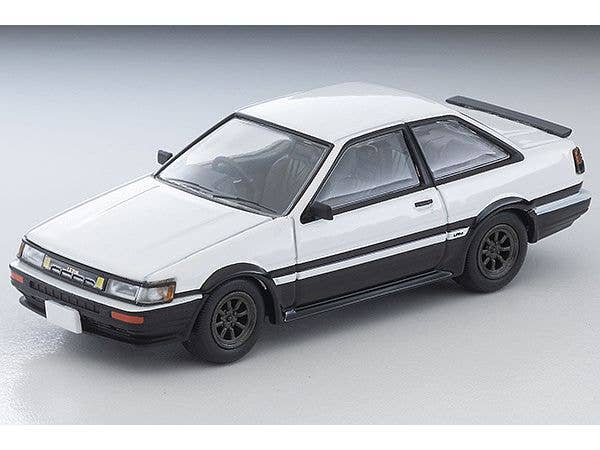 1/64 LV-N304d トヨタ カローラレビン 2ドア GT-APEX RSワタナベホイール装着車(白/黒)85年式