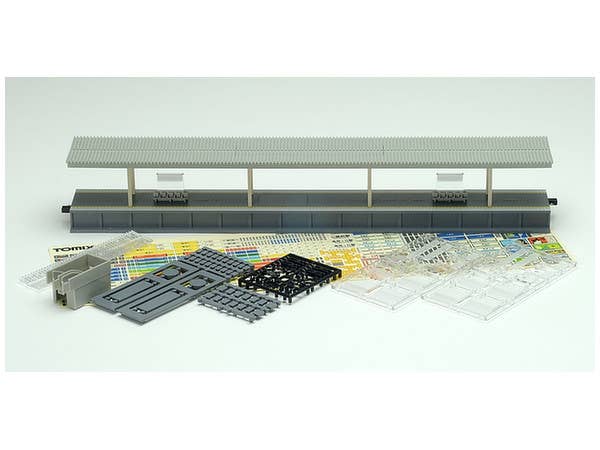 島式ホーム(都市型)照明付延長部