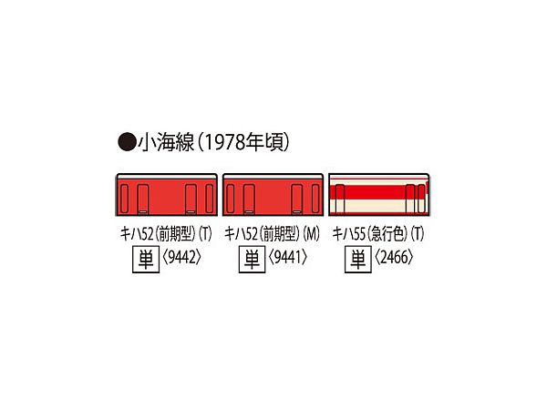 国鉄ディーゼルカー キハ52-100形(首都圏色・前期型)(M)