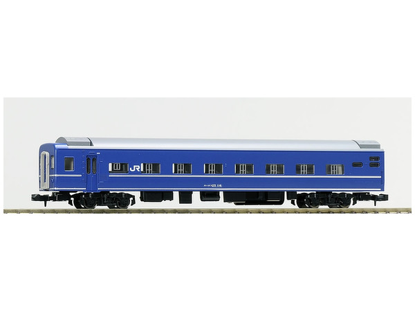 9512 JR客車 オハネフ25-100形 (銀帯・Hゴム黒色)