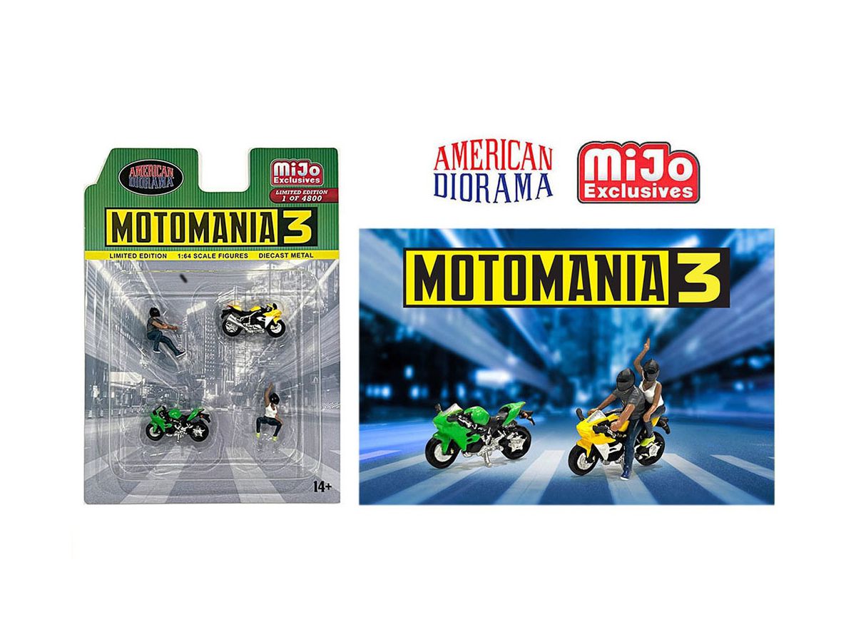 1/64 Figure Set - Moto Mania 3