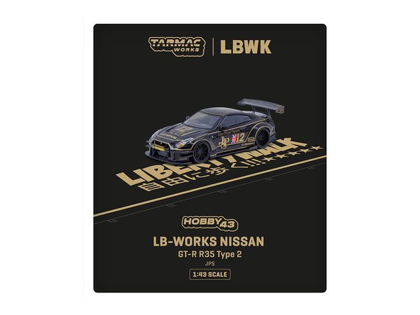 1/43 LB-WORKS NISSAN GT-R R35 type 2  JPS