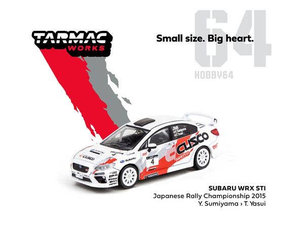 1/64 Subaru WRX STI Japanese Rally Championship 2015 ドライバー: Y. Sumiyama / T.Yasui