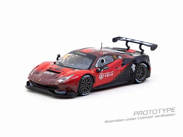 1/64 Ferrari 488 GT3 Macau GT Cup 2022Harmony Racing Chen Weian