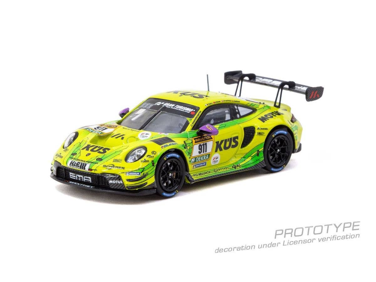 1/64 Porsche 911 GT3 RNurburgring 24h 2024 Laurens Vanthoor / Thomas Preining / Kevin Estre / Ayhancan Guven