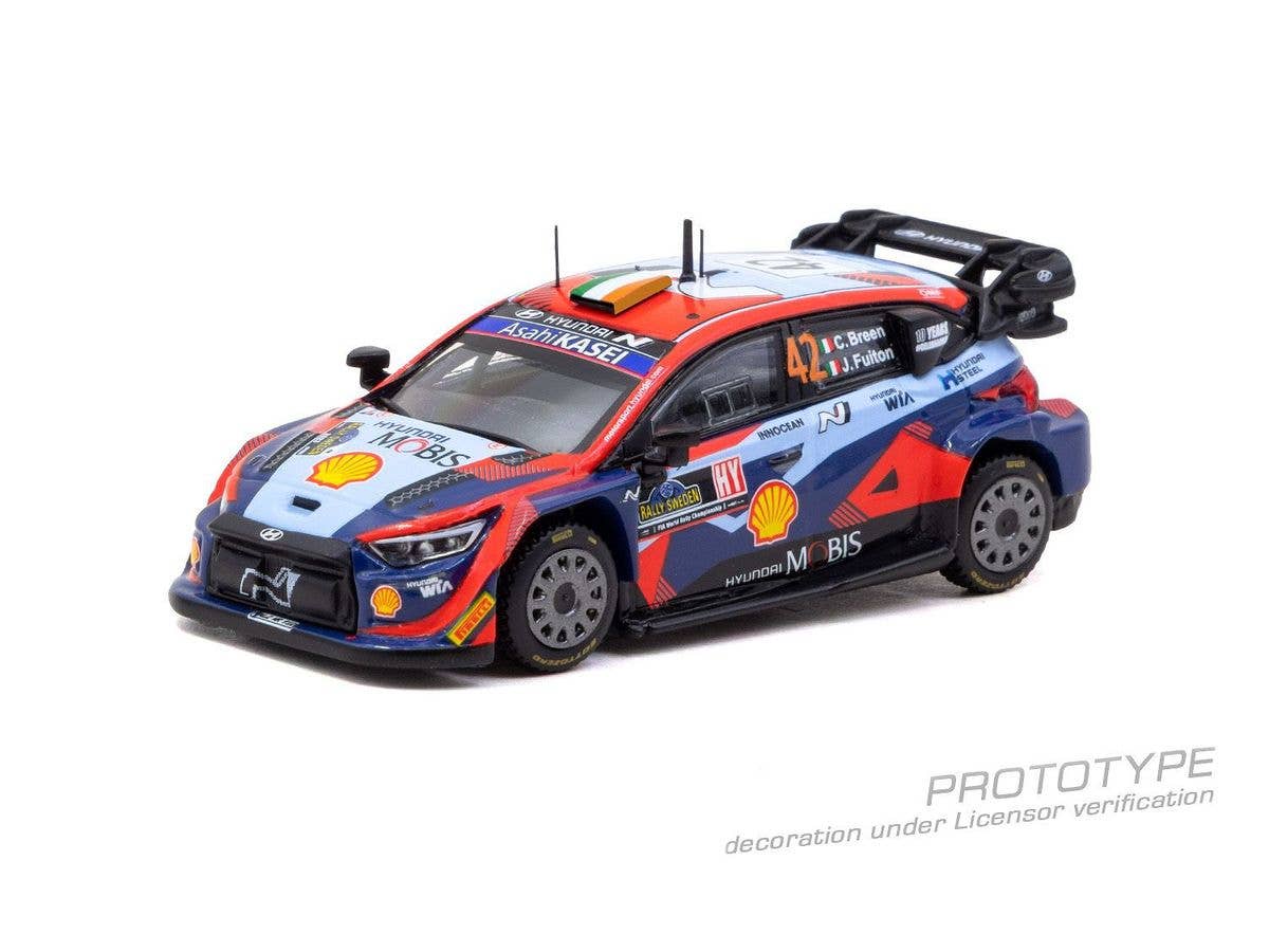1/64 Hyundai i20 N Rally1 Hybrid Rally Sweden 2023 Craig Breen / James Fulton