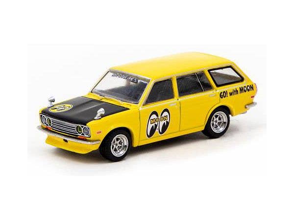 1/64 Mijo Exclusive Datsun Bluebird 510 Wagon Mooneyes Special Edition.