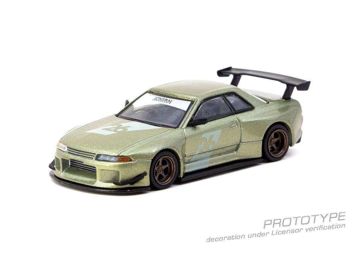 1/64 Nissan Skyline (R32) Widebody Millennium Jade