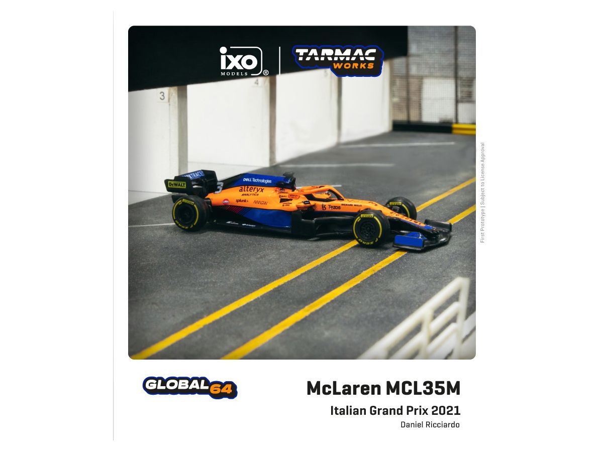 1/64 McLaren MCL35M Italian Grand Prix 2021 Winner #3