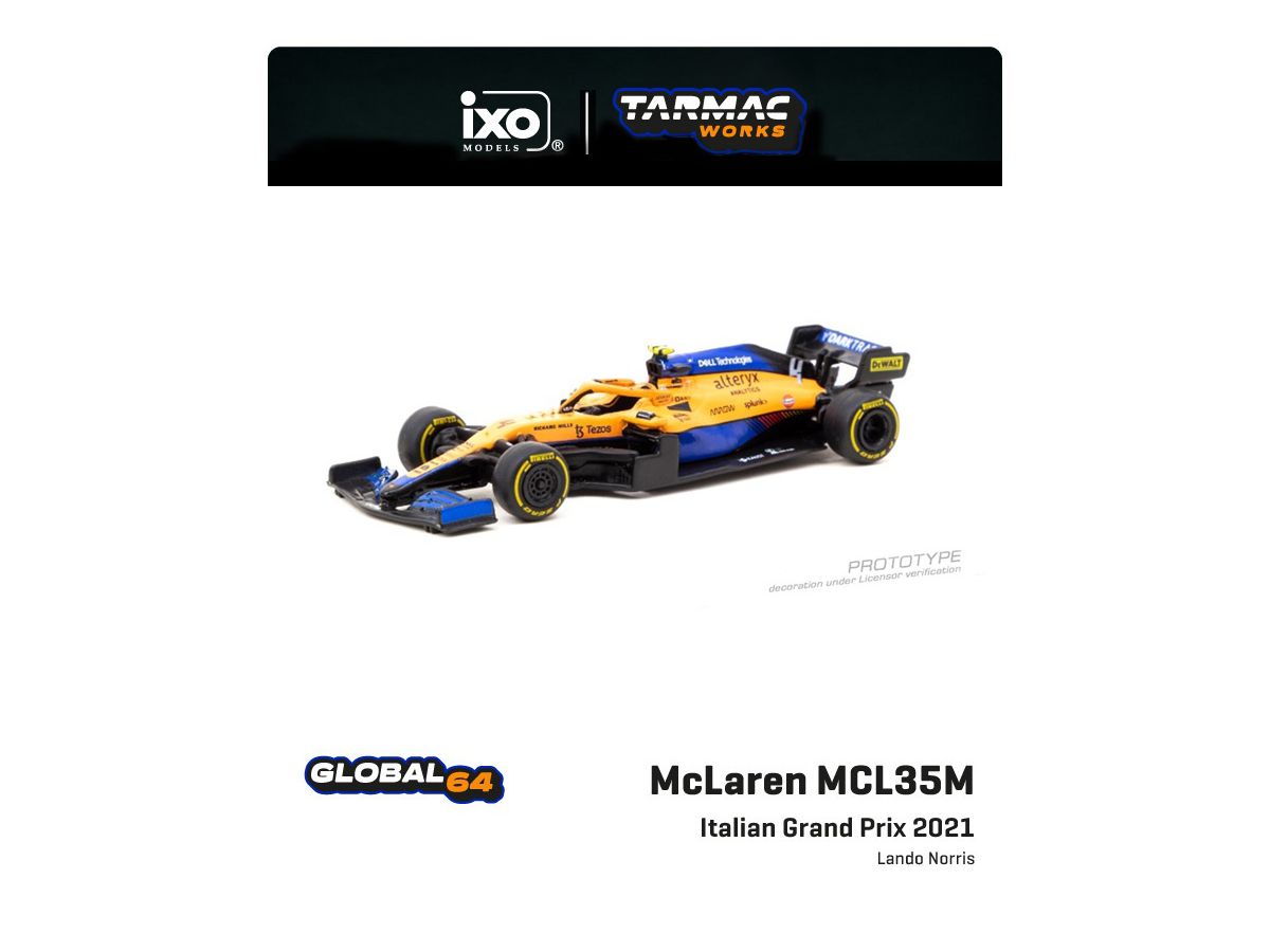 1/64 McLaren MCL35M Italian Grand Prix 2021 #4