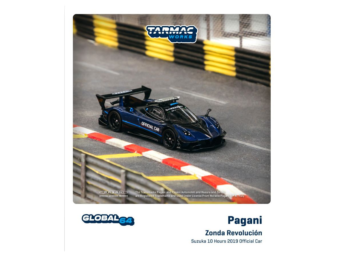 1/64 Pagani Zonda Revolucion Suzuka 10 Hours 2019 Official Car