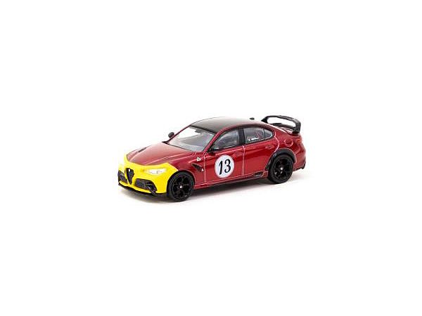 1/64 Alfa Romeo Giulia GTAm Red / Yellow