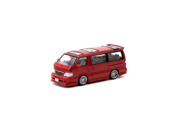 1/64 Toyota Hiace Wagon Custom Red