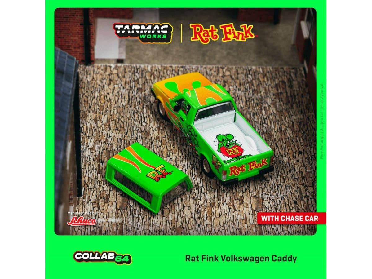 1/64 Volkswagen Caddy Rat Fink