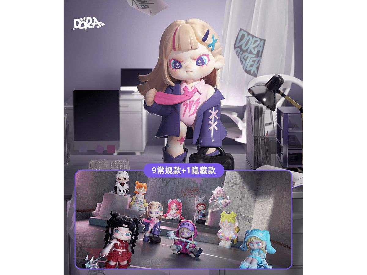 Dora 自分らしく生きるシリーズ トレーディングフィギュア 1Box 9pcs