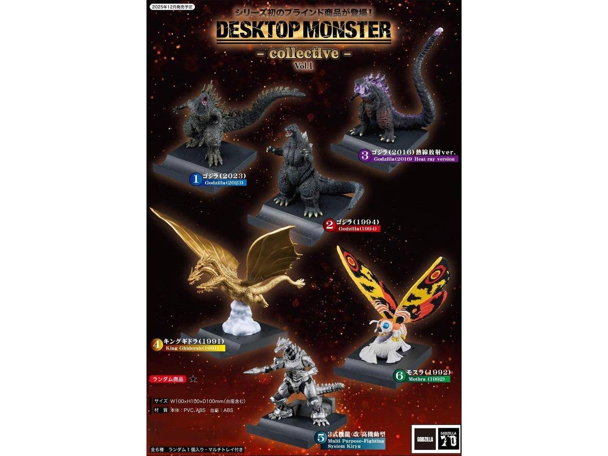DESKTOP MONSTER - collective - Vol.1 1Box 6pcs