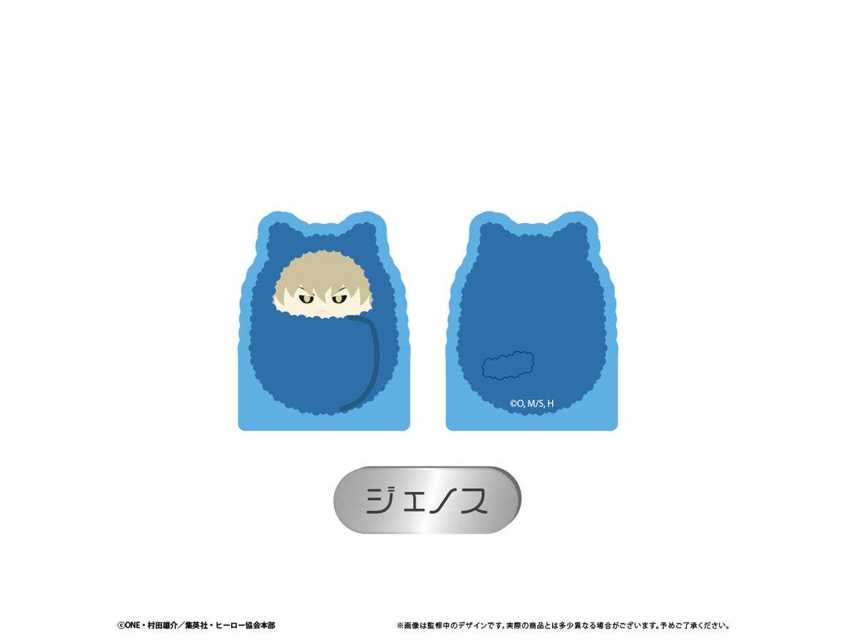 ワンパンマン: アクリルフィギュアメモスタンド ジェノス