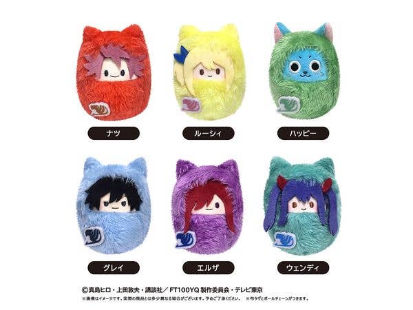 FAIRY TAIL 100年クエスト: くるみたぴぬい 1Box 6pcs