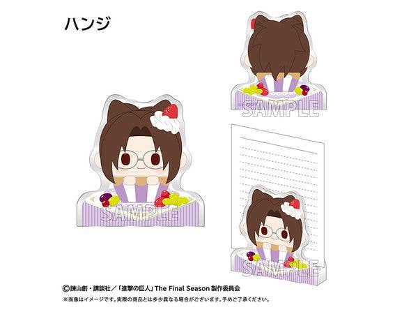 進撃の巨人: アクリルフィギュアメモスタンド Vol.2 ハンジ