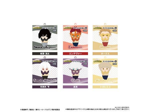 僕のヒーローアカデミア: アイスたぴぬいキーホルダーVol.2 1Box 6pcs