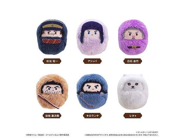 ゴールデンカムイ: くるみたぴぬいVol.1 1Box 6pcs