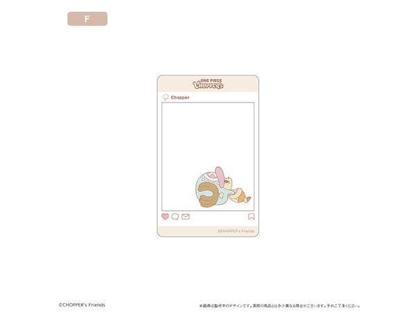 ワンピース: CHOPPER's SNS風クリアカード F