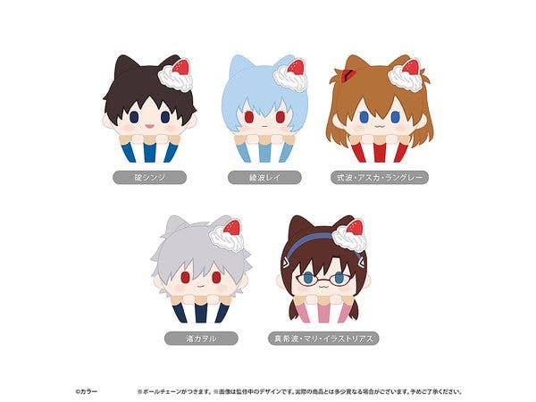 エヴァンゲリオン シリーズ カップケーキたぴぬい 1Box 5pcs