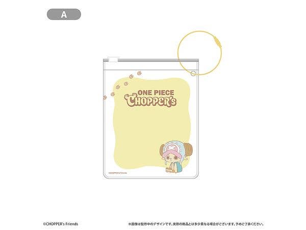 ワンピース: CHOPPER's クリアジッパーケース A
