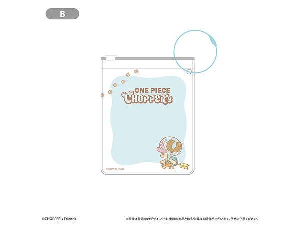 ワンピース: CHOPPER's クリアジッパーケース B