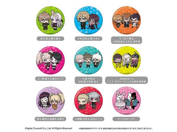 ダンガンロンパ 1・2 Reload わいわい缶バッジ 1Box 9pcs