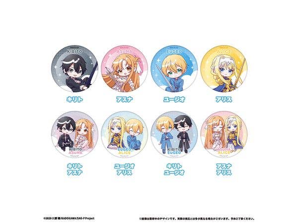 ソードアート・オンライン: わいわい缶バッジ 1Box 8pcs