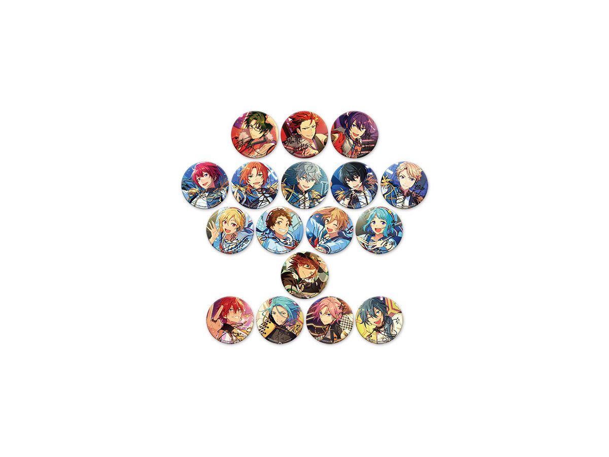 あんさんぶるスターズ! ポートレートサイン缶バッジ C 1Box 20pcs