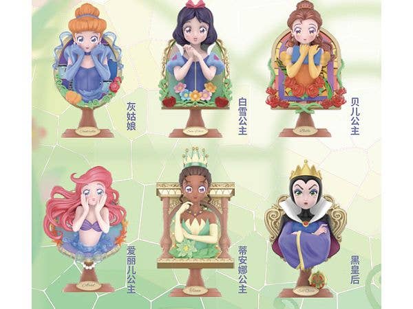 ディズニー プリンセス ミラーシークレットシリーズ 1Box 6pcs (再販)