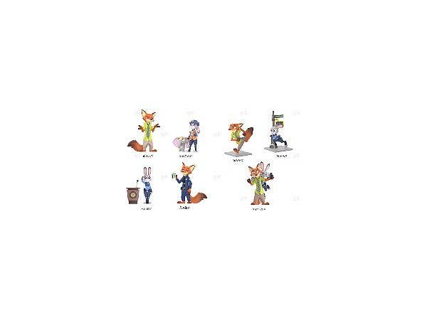 ディズニー ズートピア ジュディ&ニックの物語シリーズ 1Box 6pcs (再販)