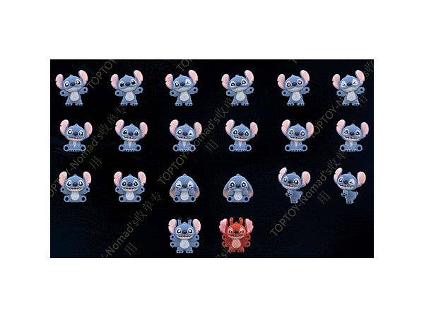 ディズニー スティッチ ふわふわシリーズ MINIフィギュア 1Box 10pcs