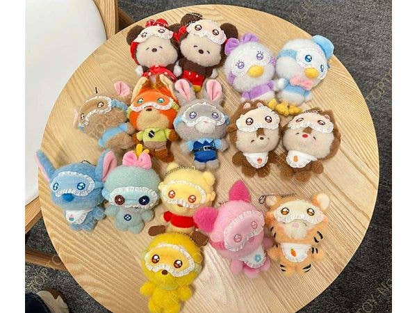 ディズニー ほほえみアイ シリーズ ぬいぐるみチャーム ブラインドボックス 1Box 14pcs