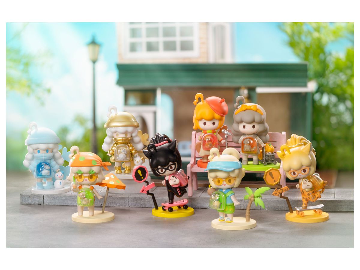タミーと猫ちゃんの世界旅行シリーズ 1Box 6pcs