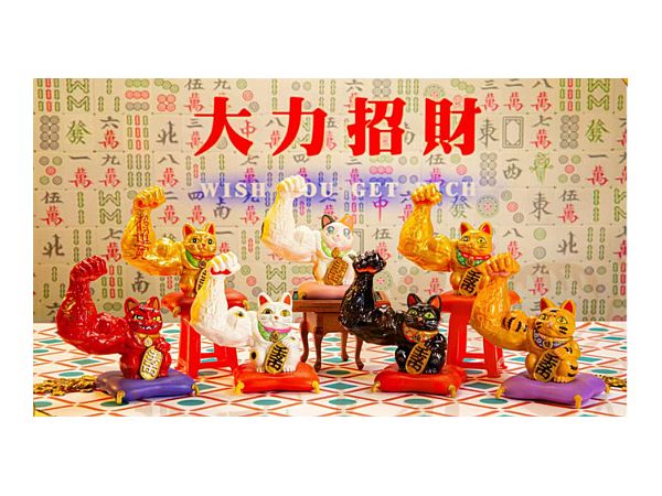 大力招き猫 1Box 6pcs