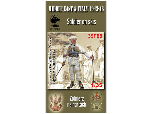 1/35 ポーランド兵 スキー装備 中東＆イタリア 1943-46年