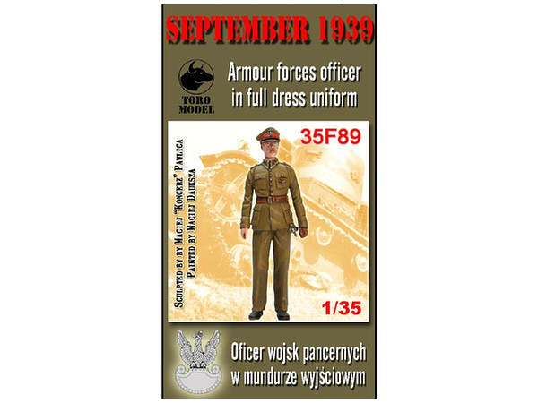 1/35 ポーランド軍 装甲隊将校1939年9月 礼服