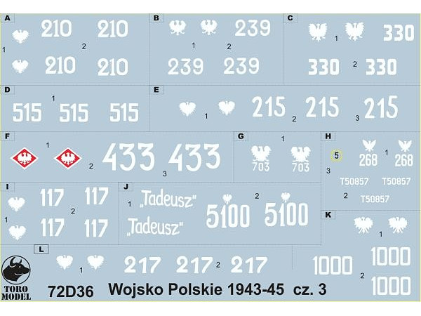 1/72 ポーランド陸軍 1943-45年 Vol.3