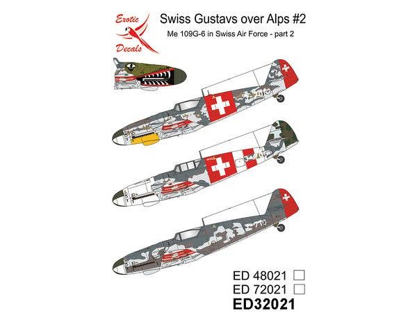 1/32 アルプス上空のグスタフ #2:スイス空軍のMe109G-6 パート2
