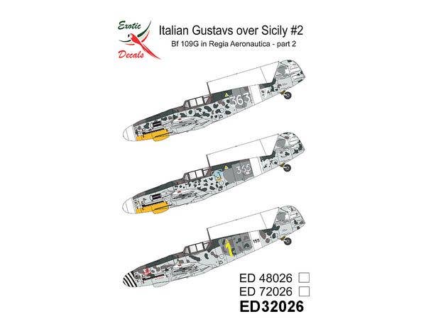 1/32 シチリア上空のグスタフ #2:イタリア空軍のBf109G パート2