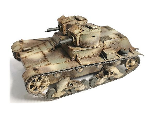 1/48 ポーランド軍 7TP 双砲塔型 (3Dプリンター製キット)