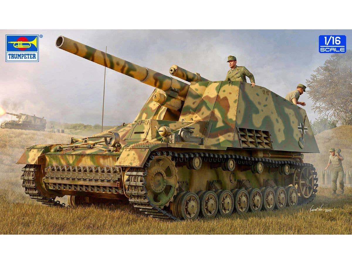 1/16 ドイツ軍 重自走榴弾砲 フンメル 初期型
