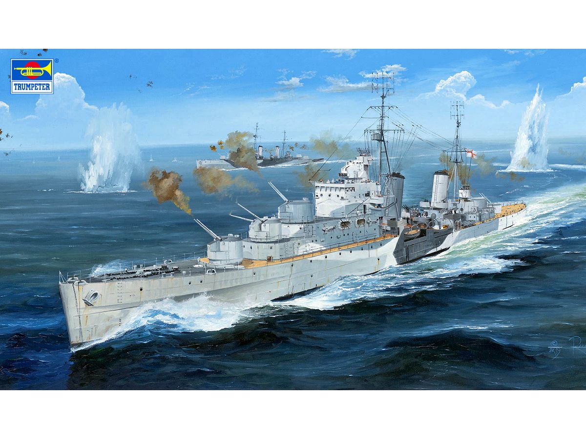 1/350 イギリス海軍 軽巡洋艦 HMS アルゴノート