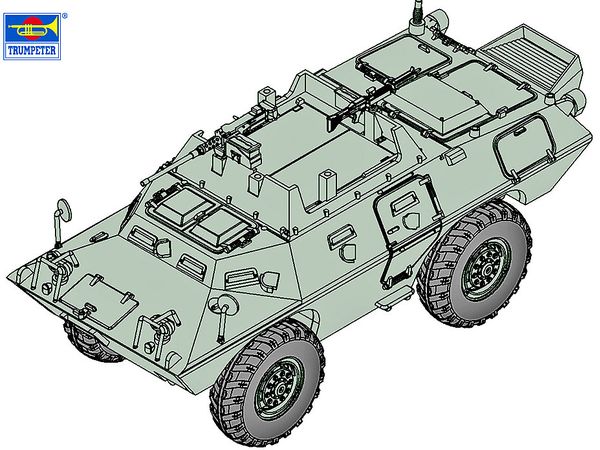 1/72 XM706E2 コマンドウ装甲車 アメリカ空軍警備隊