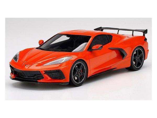 1/18 シボレー コルベット スティングレイ 2020 ハイウィング セブリング オレンジ ティントコート