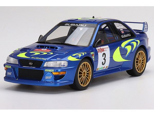 1/18 スバル インプレッサ WRC97 ラリー・サンレモ 1997 優勝車 #3