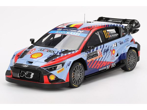 1/18 Hyundai i20 N Rally1 モンテカルロラリー 2024 優勝車 #11